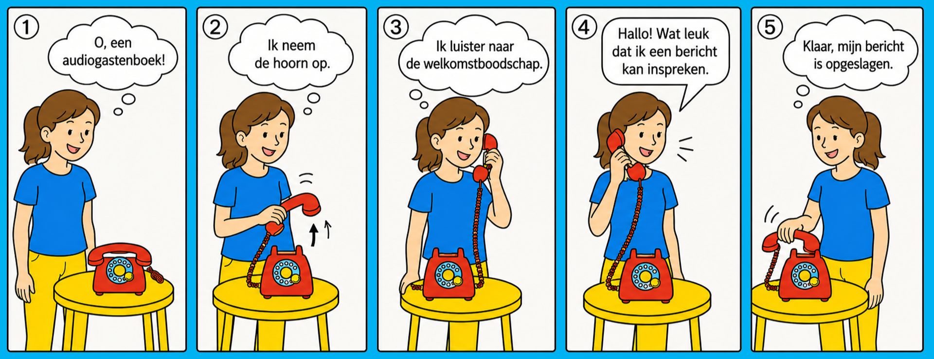 Zo gebruik je een event telefoon; stappenplan.